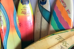 Canarian vintage surfboards