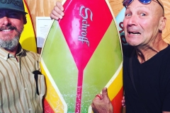 peter schroff and me surfboards and coffee board show he remembers shaping my 70s twin fin